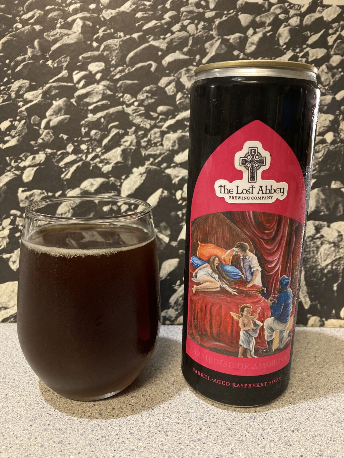 Framboise de Amorosa, a Barrel-Aged Sour from The Lost Abbey Brewing Company