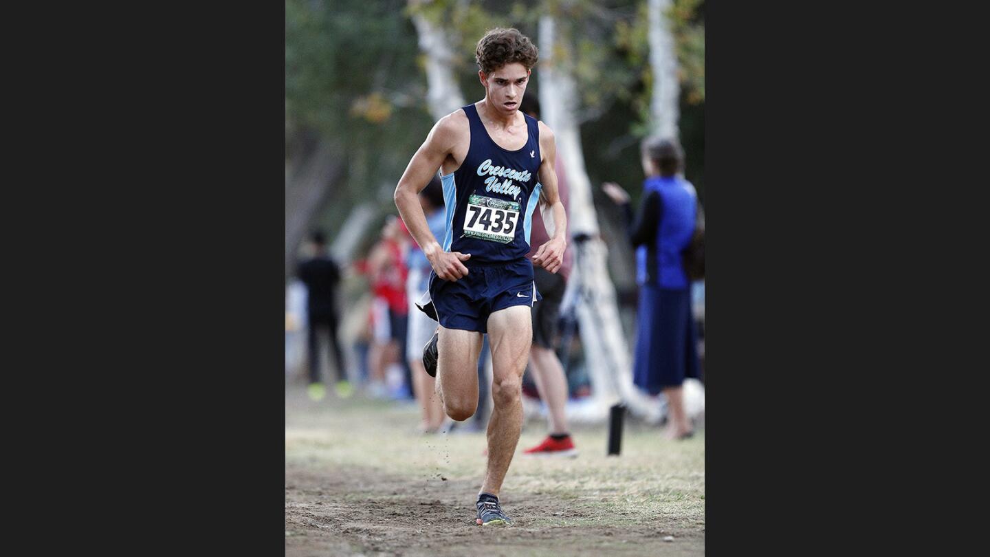 Photo Gallery: Pacific League cross country meet at Crescenta Valley Regional Park