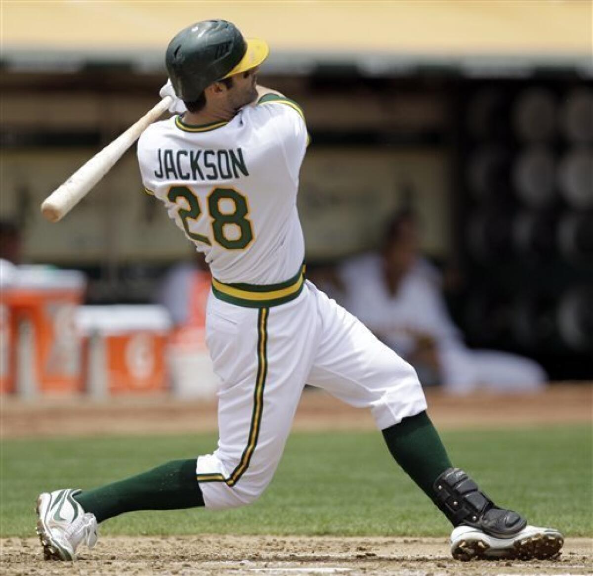 A's to retire Jackson's 1st number