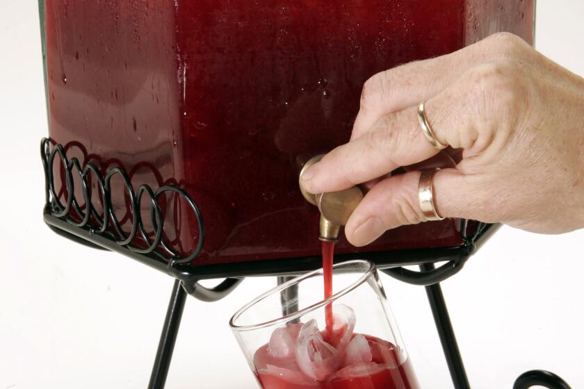 STRAWBERRY GOOD: Aguas frescas shouldn't have a lot of sugar -- theyre refreshing thirst-quenchers, not sweet drinks.