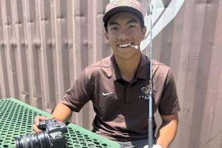 Grant Leary of Crespi won the Southern Section individual golf championship. He's also a photographer for the Yearbook.