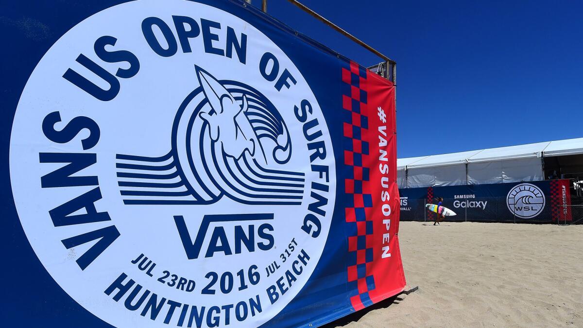 The U.S. Open of Surfing will run through July 31 in Huntington Beach.