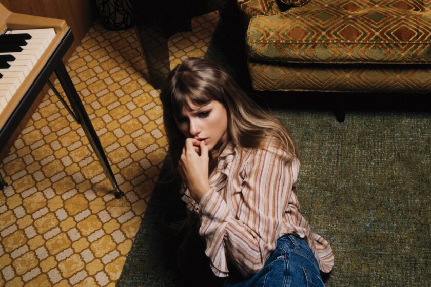 Taylor Swift images made available for the Oct. 21, 2022 release of her new album, "Midnights." 