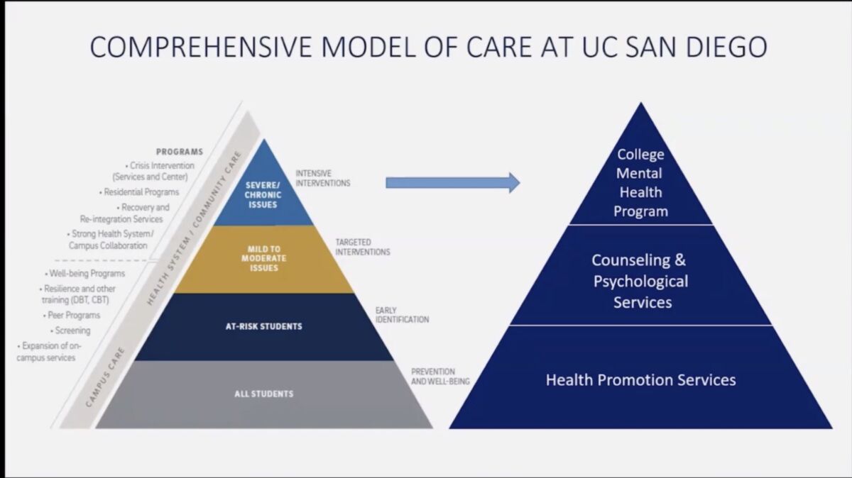 UC San Diego's comprehensive model of mental health care