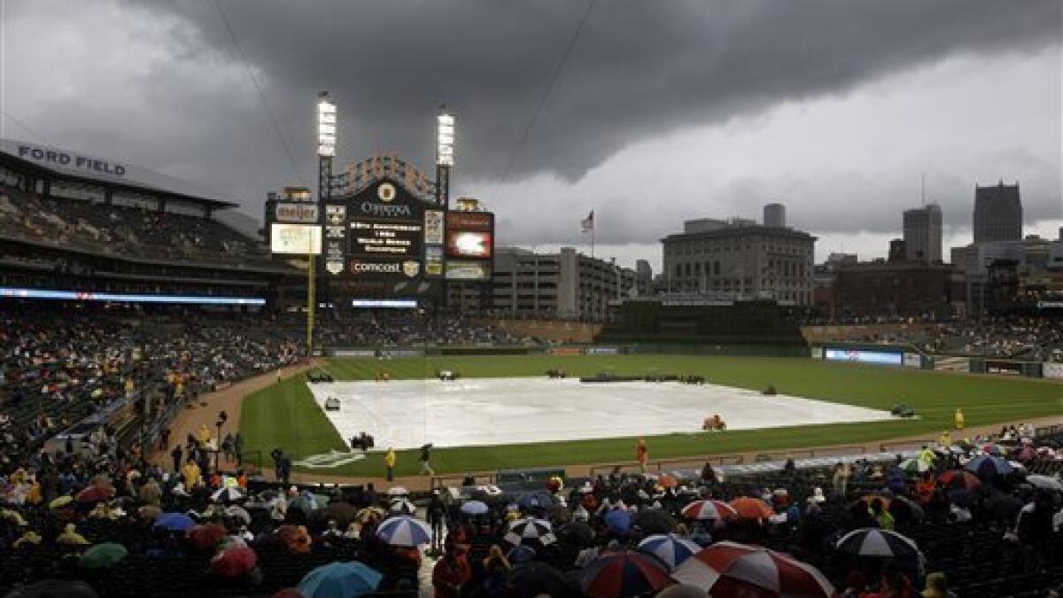 Detroit Tigers vs. Minnesota Twins game moved up due to weather