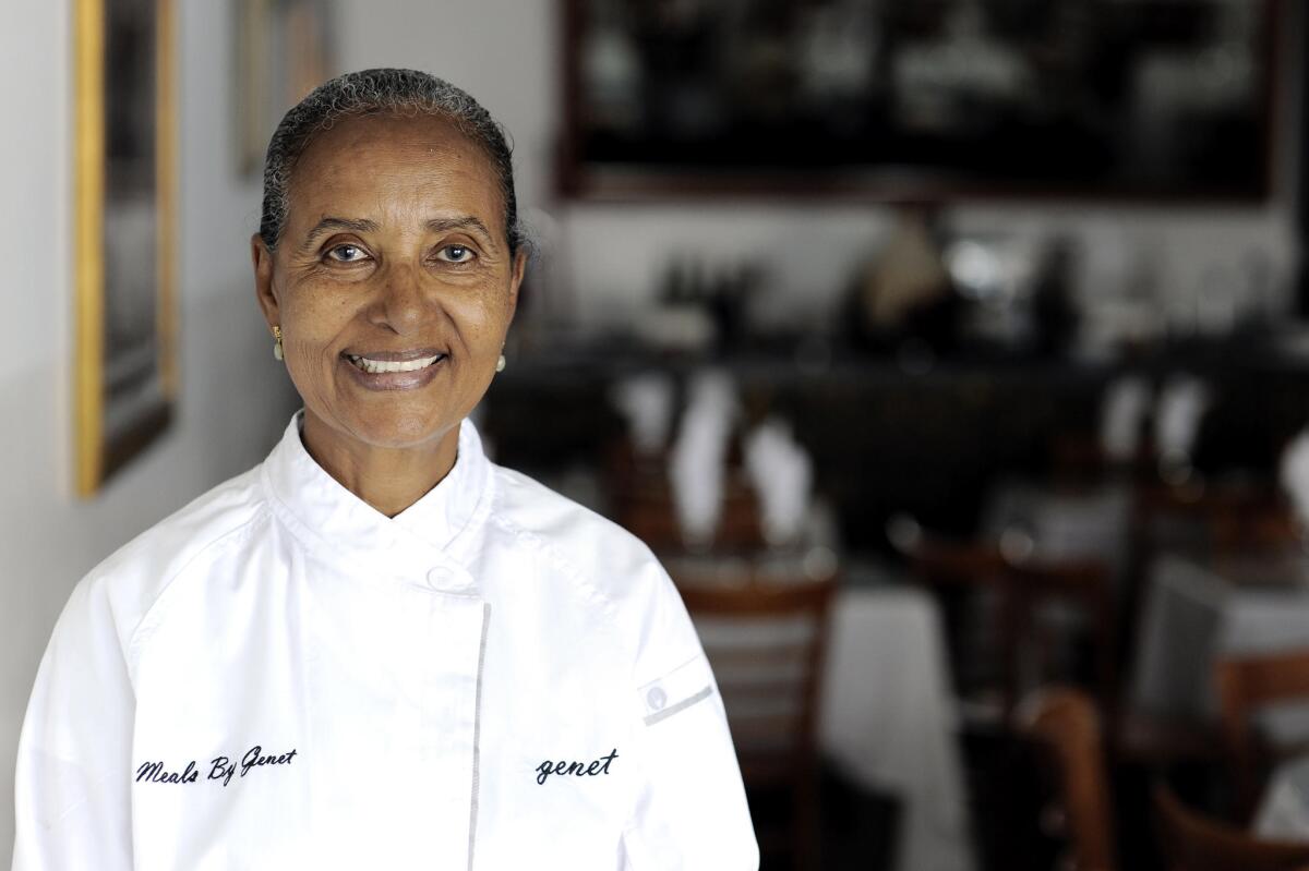 Chef and owner of Meals By Genet, Genet Agonafer.