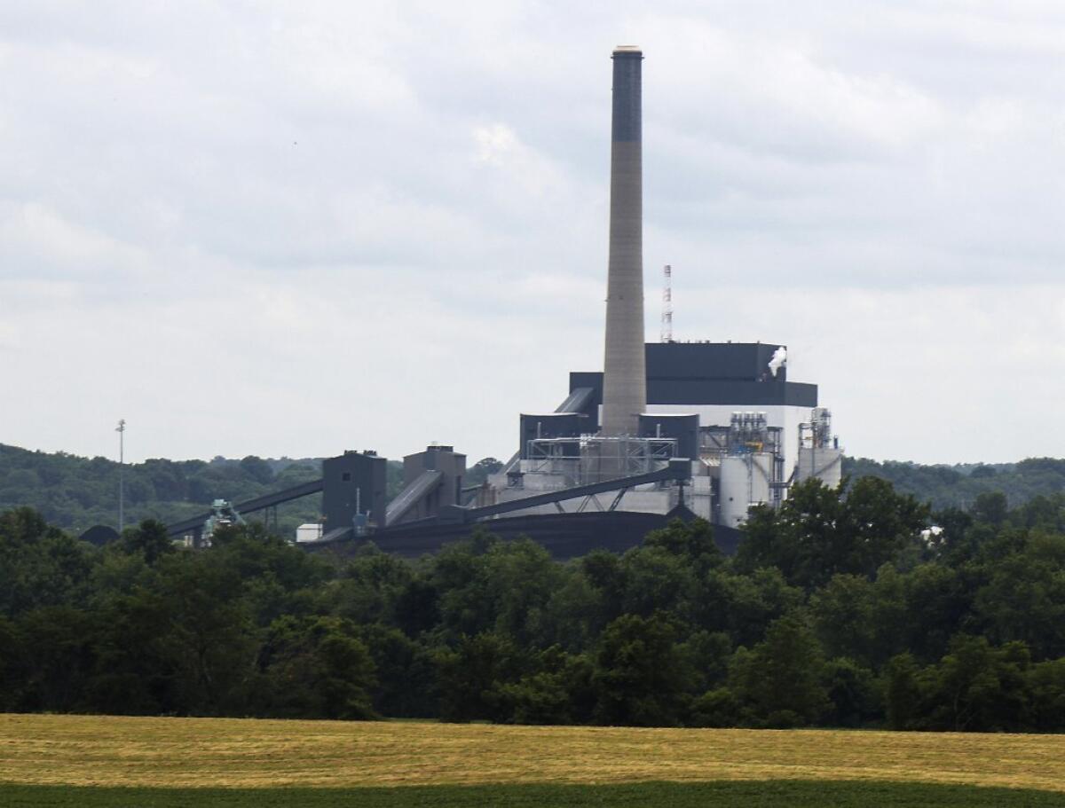 Interstate Power and Light's coal-fired plant in Ottumwa, Iowa. The company agreed to drastically cut pollution at several coal-fired power plants under a Clean Air Act settlement.