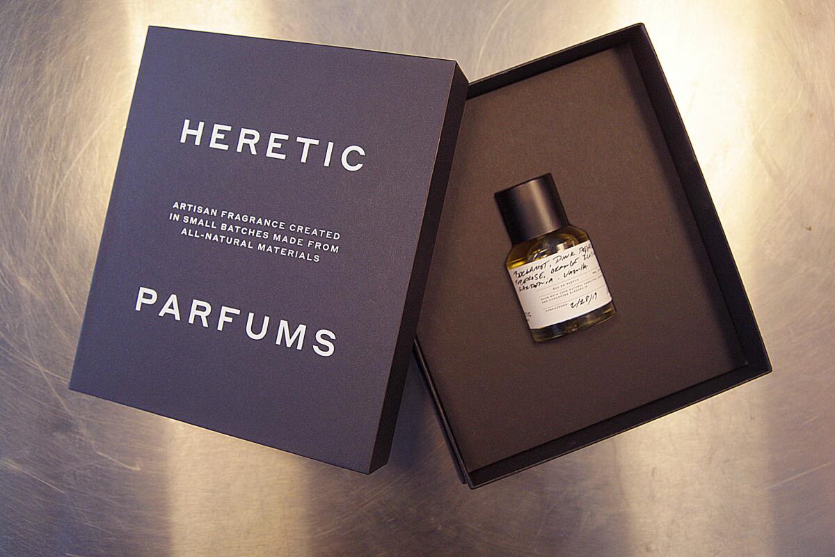 Douglas Little launched his natural fragrance label Heretic Parfums in 2015.
