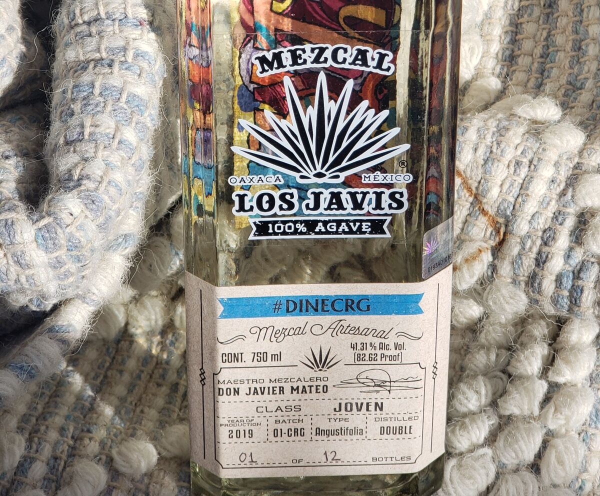 The Los Javis #DINECRG proprietary mezcal was created after a trip to the Oaxaca producer's facility by Cohn Restaurant Group beverage director Maurice DiMarino and eight bar managers. 