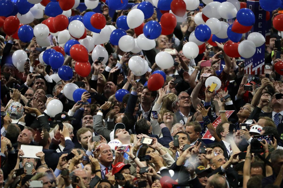 The Republican National Convention in 2016