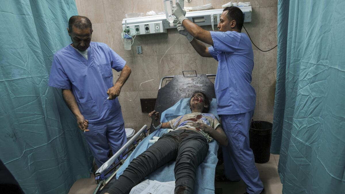 Amid Israel-Hamas war, doctors at Gaza hospitals face heartbreaking choices 