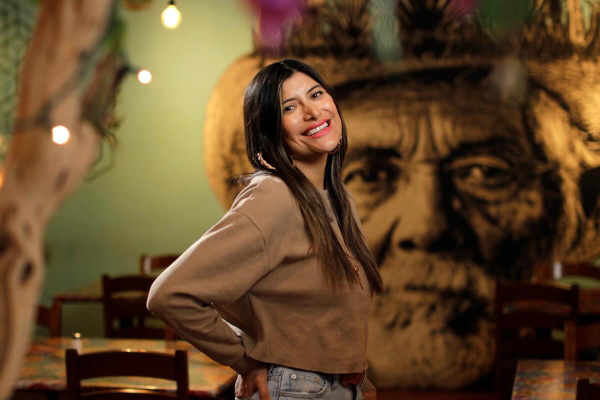 Bricia Lopez, along with her siblings, is the co-owner of Guelaguetza