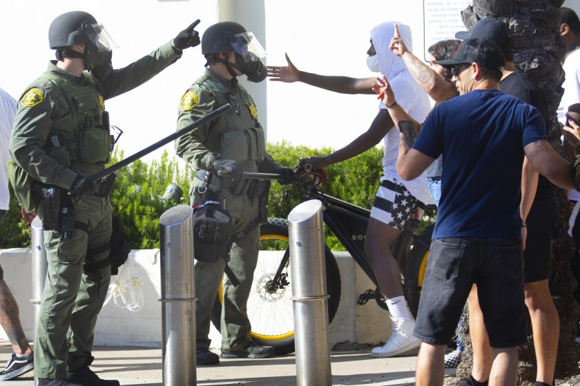Costa Mesa Calls Second Overnight Curfew As Protesters Set