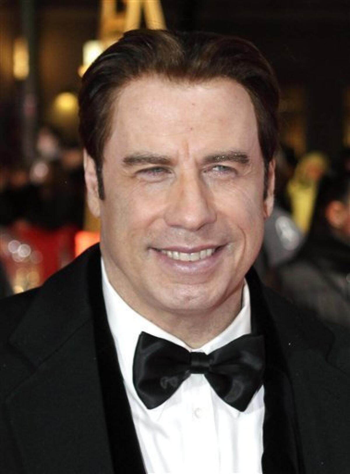 John Gotti Jr. and John Travolta 'Gotti: Three Generations' press