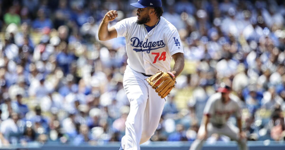 How Dodgers closer Kenley Jansen saved his parents' home, and influenced an  island - Los Angeles Times