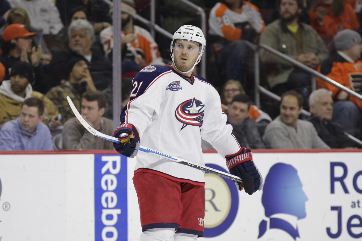 The Ducks acquired defenseman James Wisniewski from the Columbus Blue Jackets before the trade deadline on Monday.