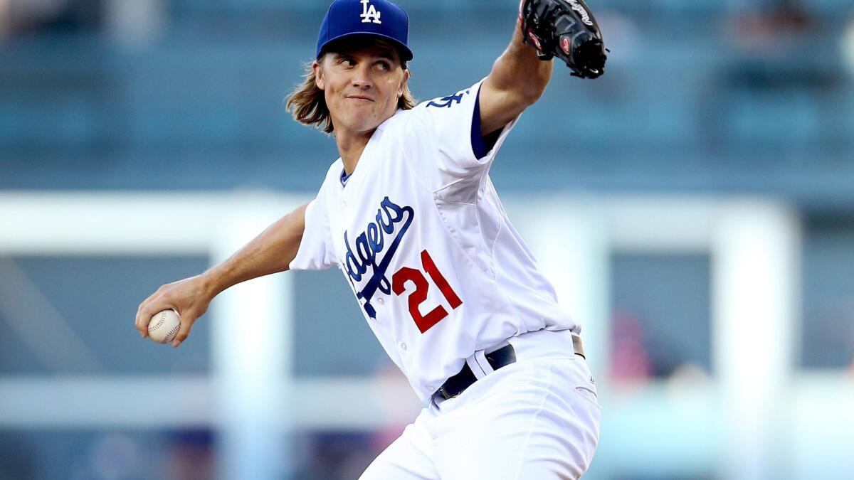 Dodgers won't extend Zack Greinke's contract this winter - Los Angeles Times