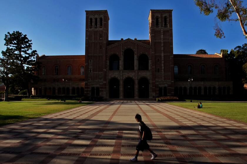 Royce Hall on the UCLA campus in Westwood.