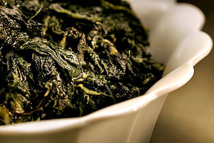 CULINARY S.O.S.: Black Kale, cavolo nero, based on chef Suzanne Goin's recipe at Lucques.