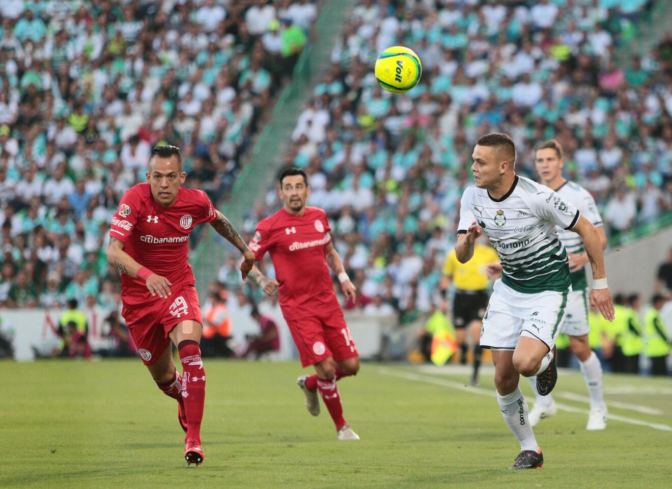 Santos Laguna vs Toluca