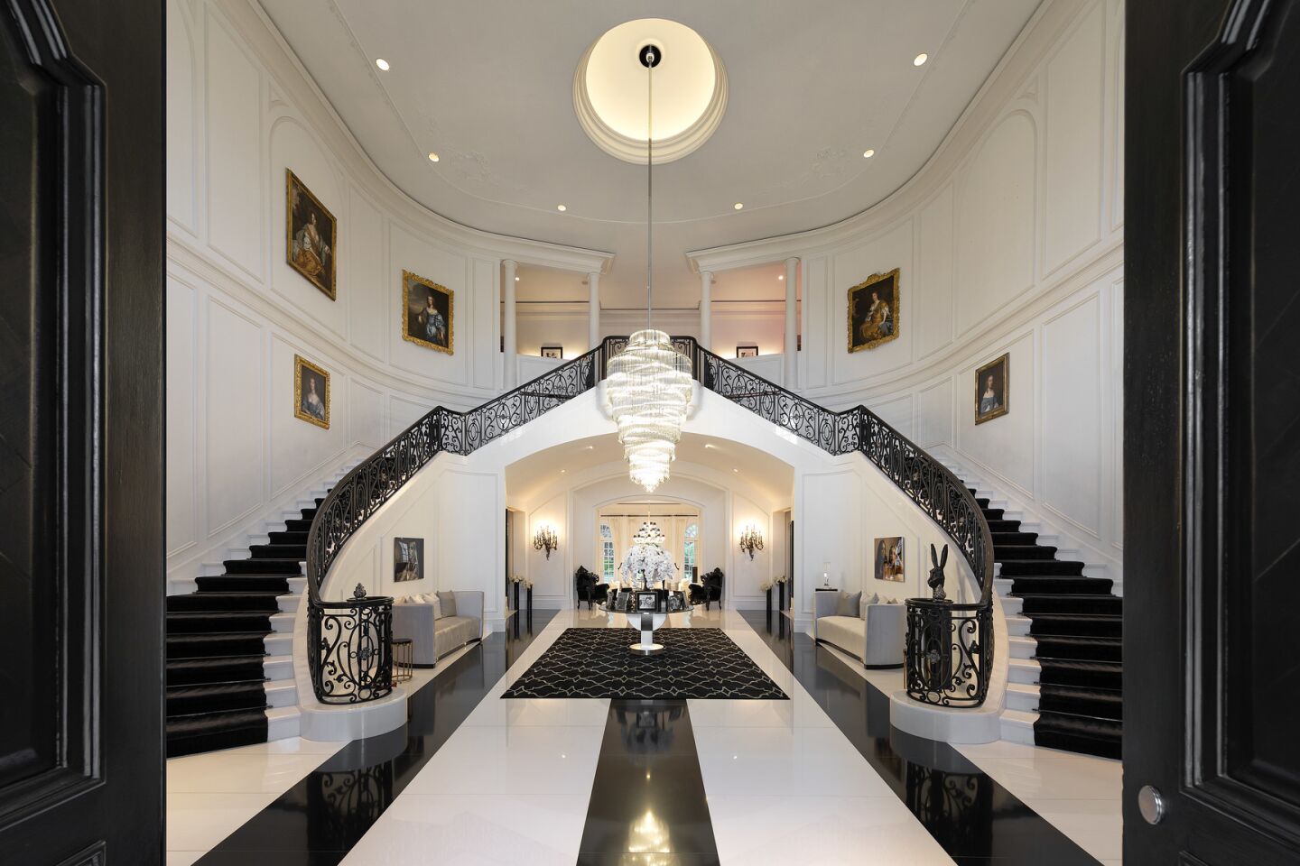 The foyer.