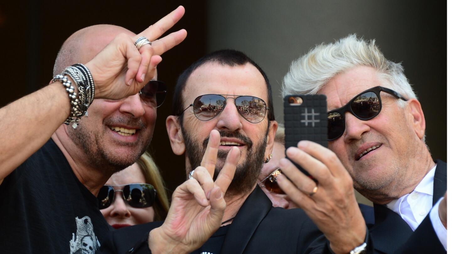 Celebrity selfies | Ringo Starr