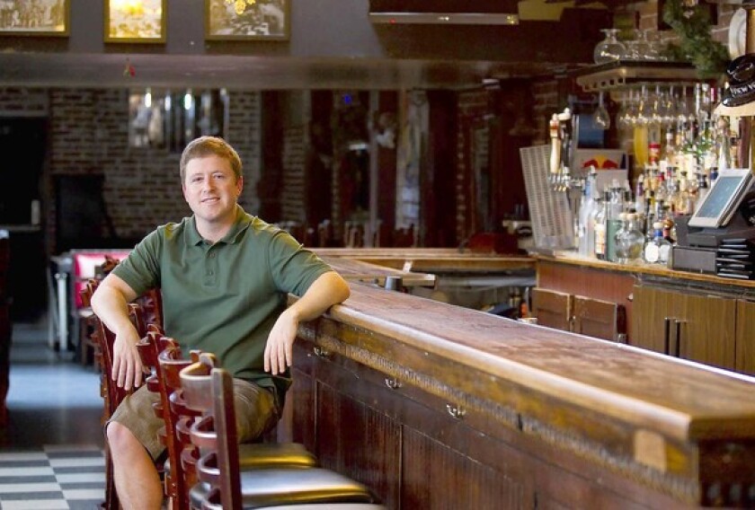 Scott Lewis is the general manager of The Blue Beet in Newport Beach. The site once served as a Prohibition-era speakeasy — possibly even housing a brothel around the same time — before undergoing several transformations into more legal enterprises, including a general market and cigar shop.
