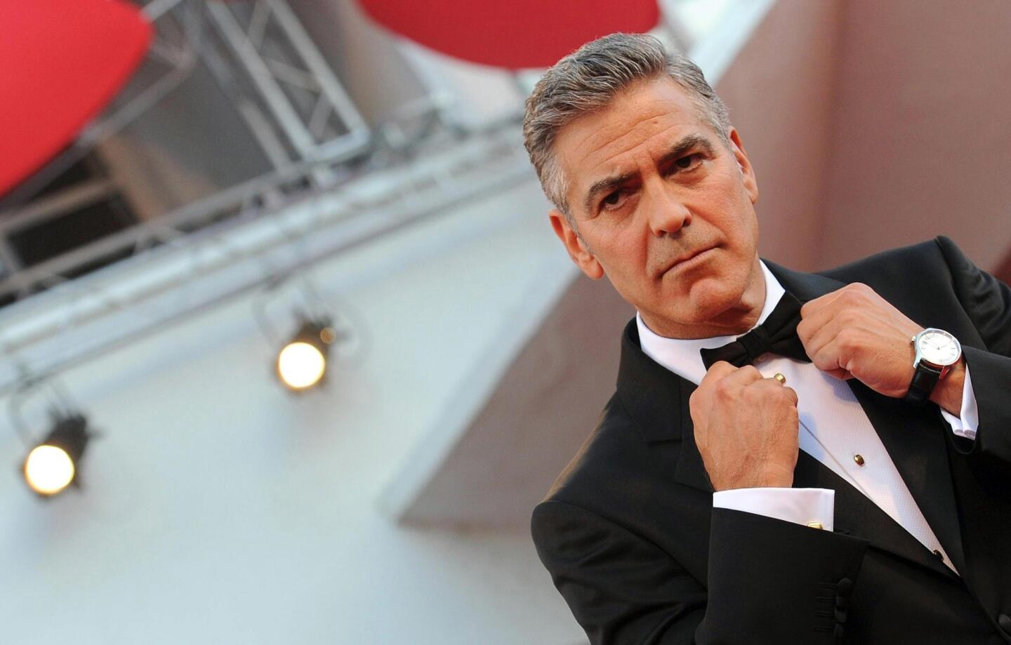 George Clooney at Venice Film Festival