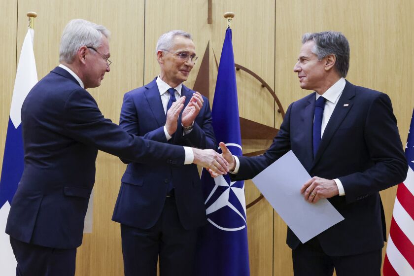 History is made as Finland officially joins NATO