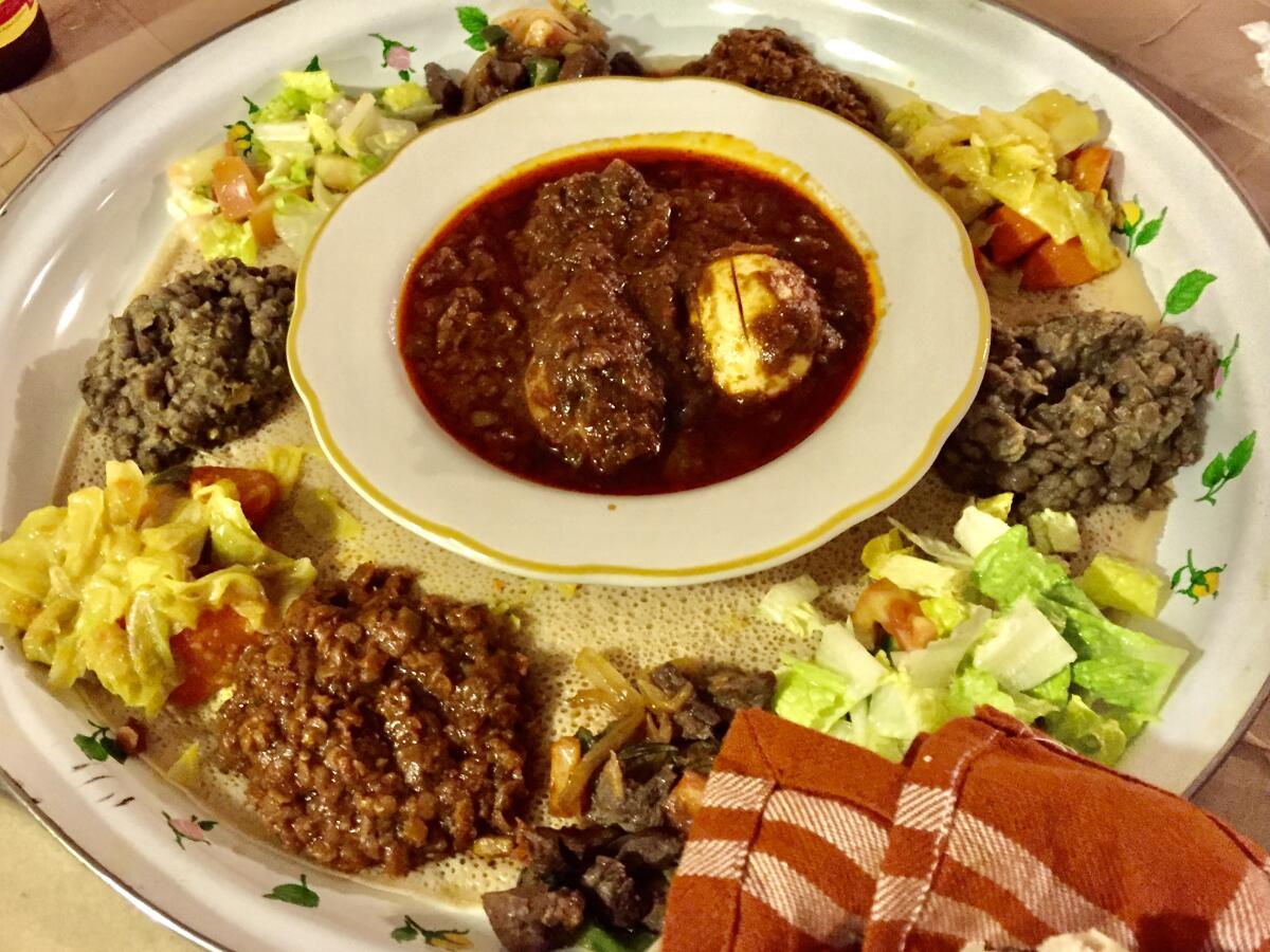 Traditional Combo at Abyssinia in Anaheim