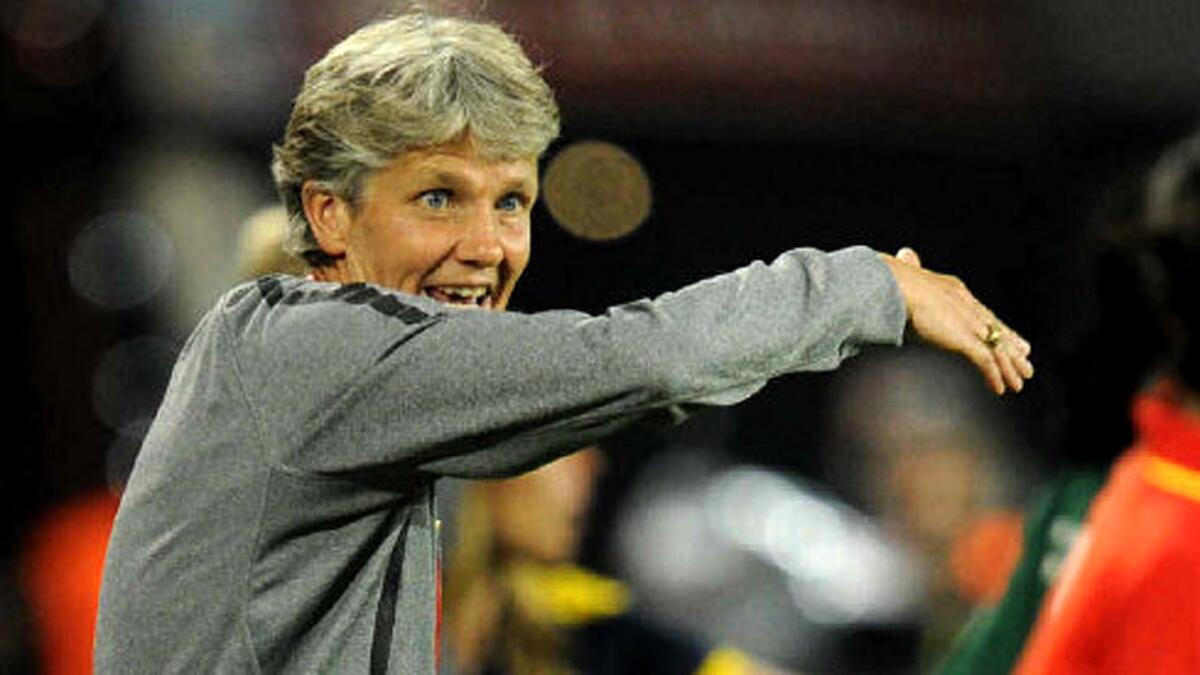 Sweden Coach Pia Sundhage coached 18 of the 23 players on the U.S. roster when she coached the Americans.