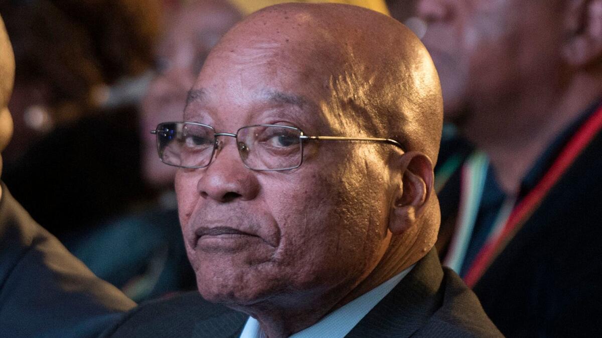 South African President Jacob Zuma initially took legal action to suppress the public protector’s report, but withdrew the action Wednesday. He has accused former Public Protector Thuli Madonsela of violating his rights and said he may yet challenge the report in court.