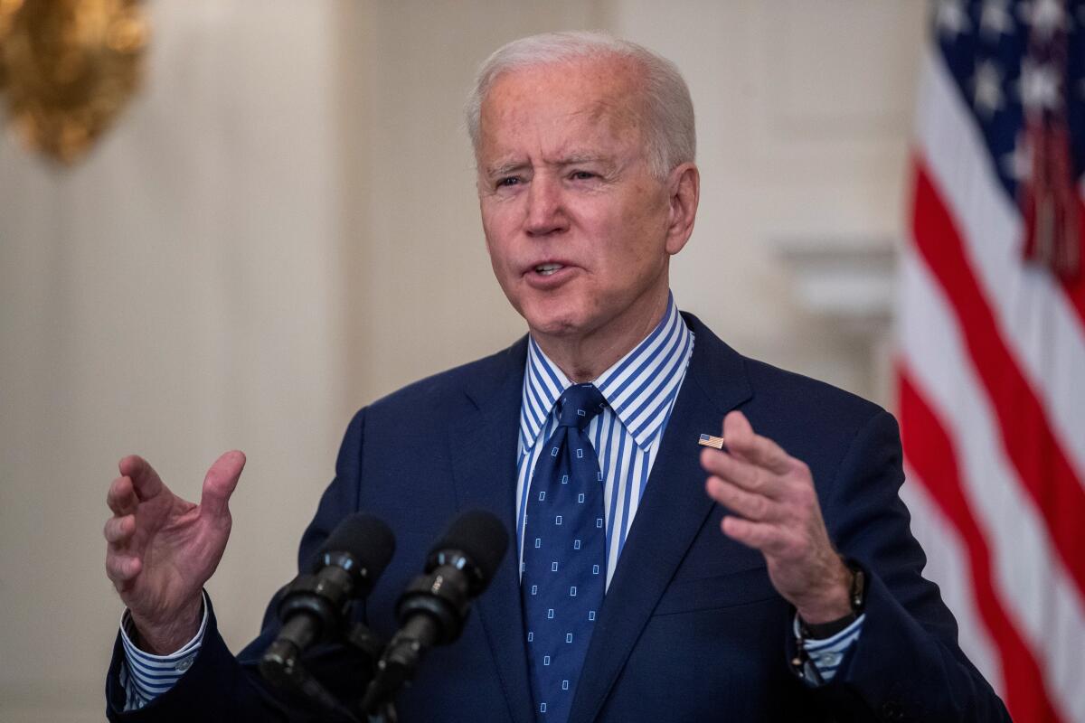 El presidente de los Estados Unidos, Joe Biden.