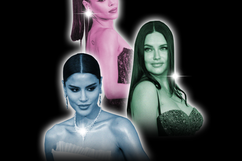 Collage of Adriana Lima, Ariadna Gutiérrez-Arévalo and Danna Paola