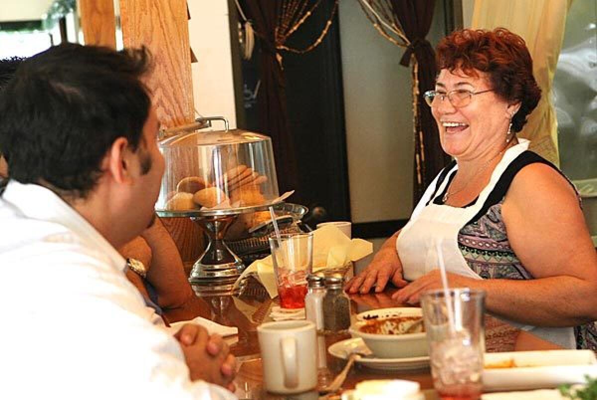 Amalia Zuleta, owner of Amalia's Restaurant in Los Angeles.