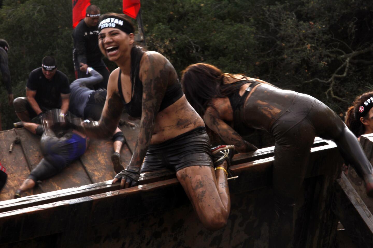 Mud runners risk limb and even life to satisfy extreme-sports
