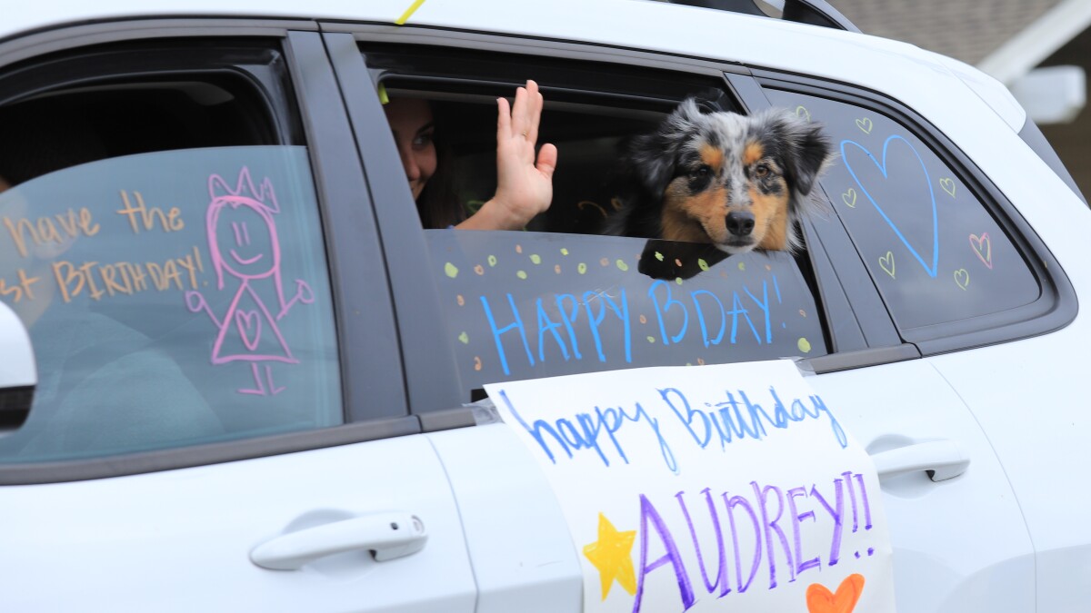 Drive By Birthdays Replacing Traditional Milestone Celebrations