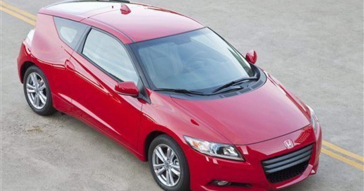 Honda adds another hybrid car, 2-seat CR-Z - The San Diego Union-Tribune