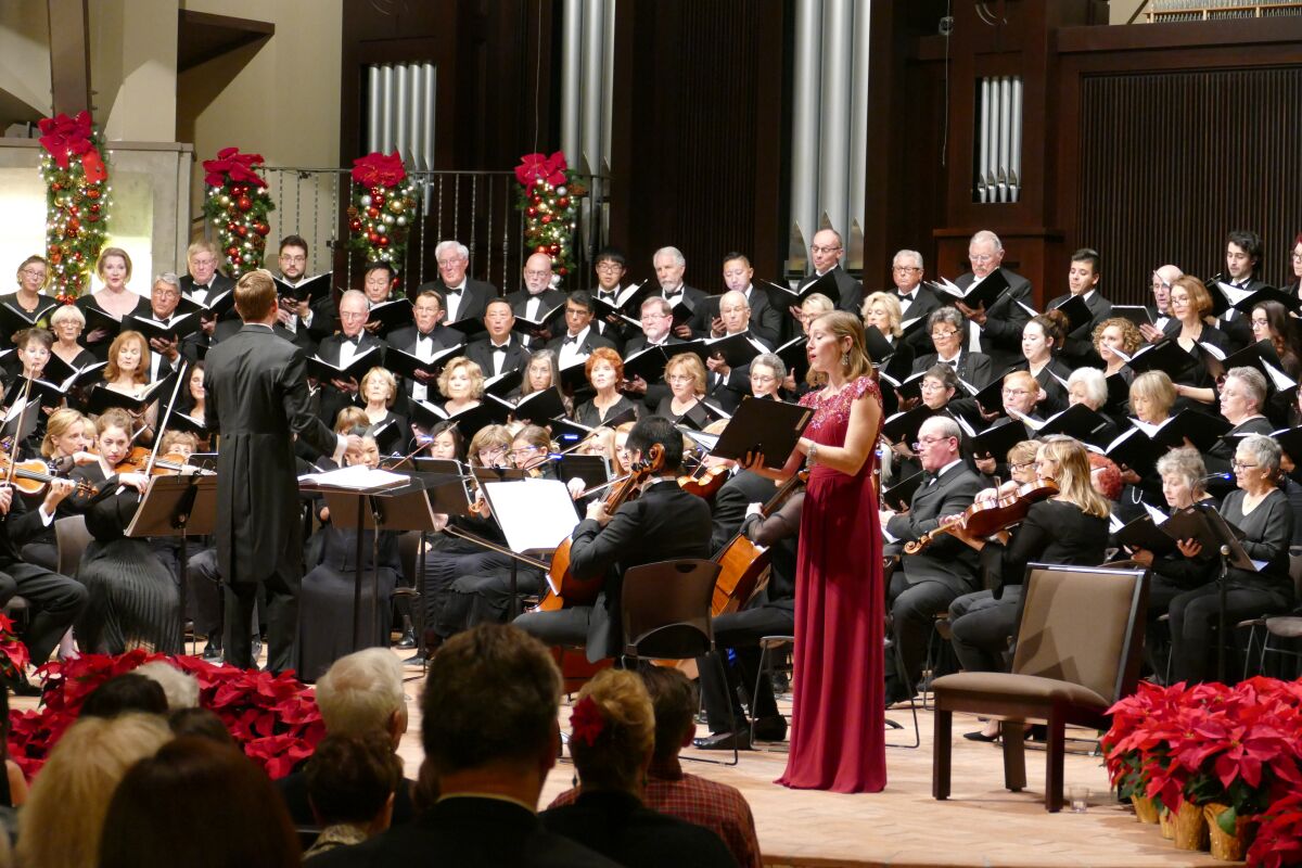 The Village Community Chorale will hold two performances of Handel's Messiah Dec. 8-9.