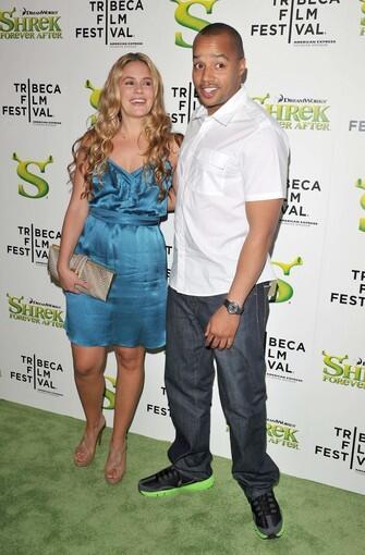 Longtime "Scrubs" actor Donald Faison and CaCee Cobb.