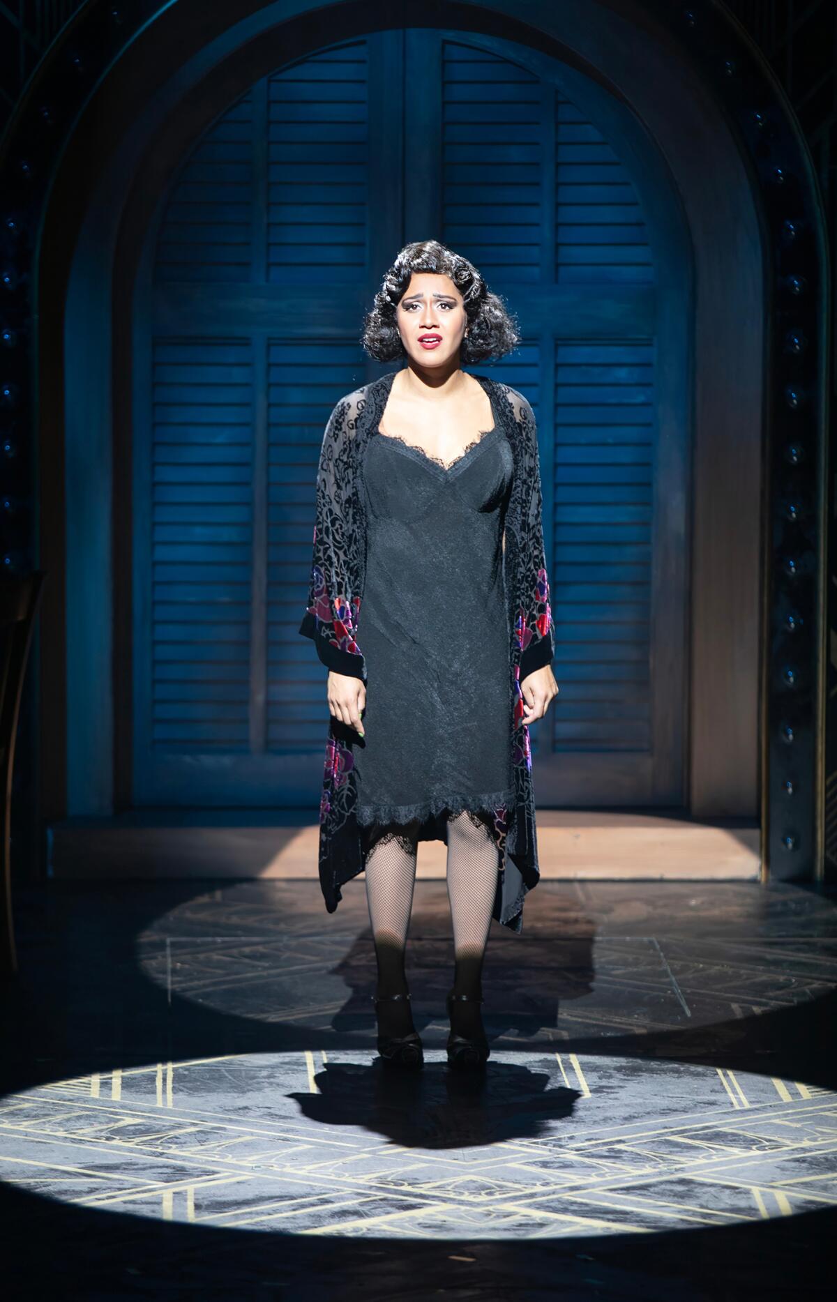 Joanna A. Jones as Sally Bowles in "Cabaret" at The Old Globe.