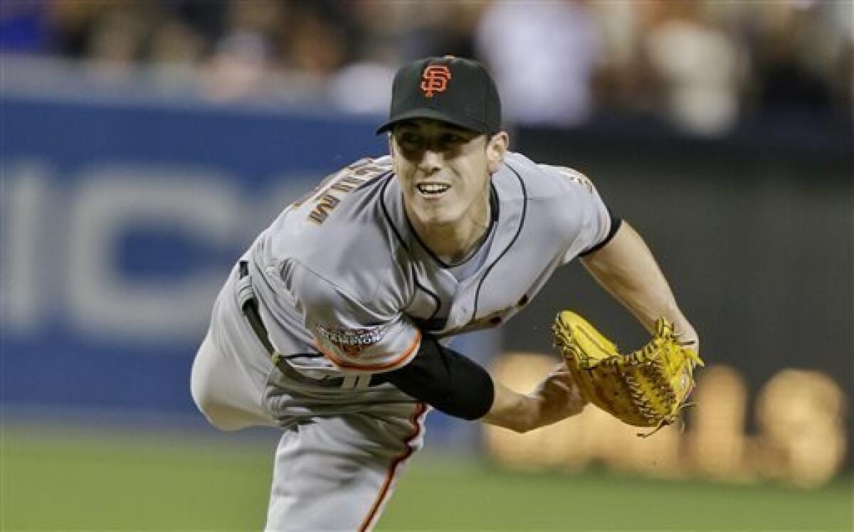 Lincecum No-Hits Padres for 2nd Time in 2 Seasons - The New York Times