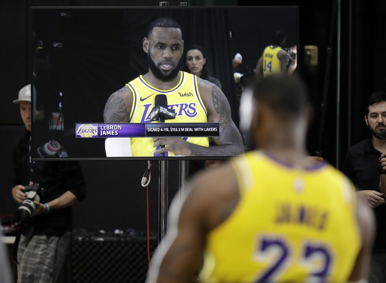 Lakers Media Day 2018