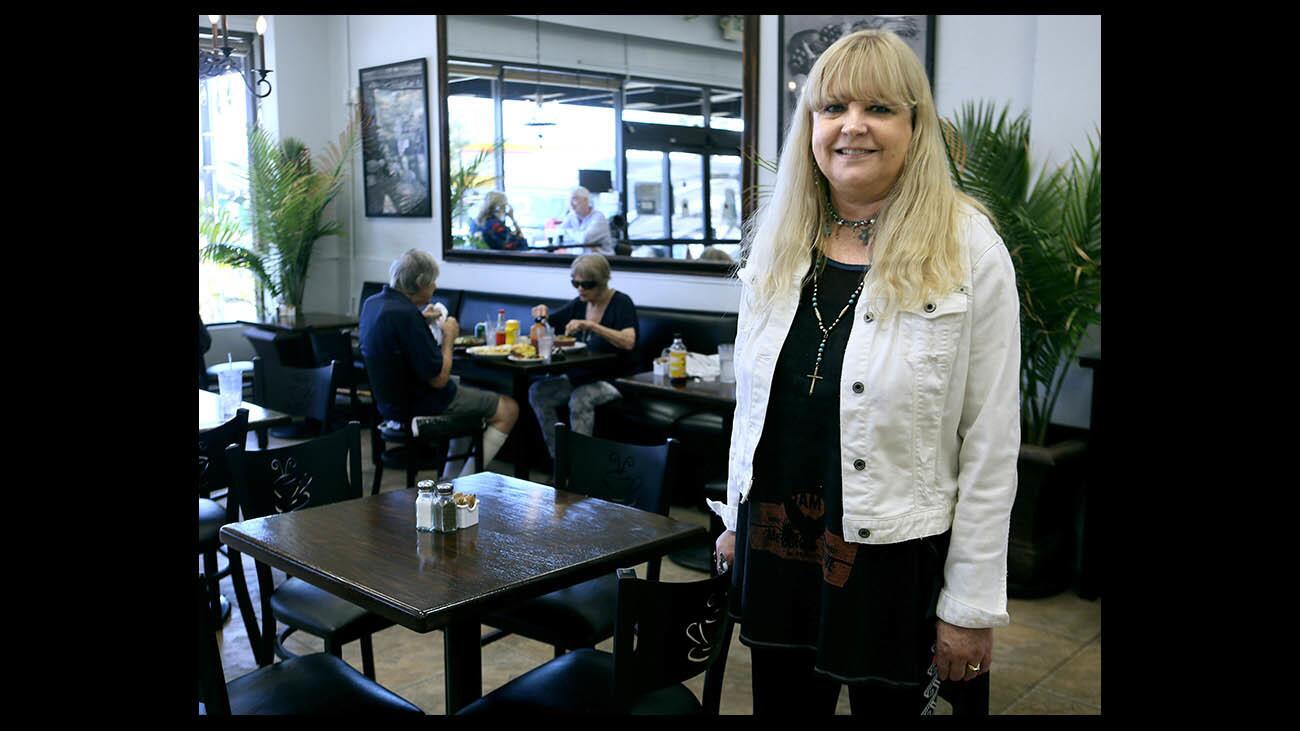Full O' Life Organic Market and Cafe owner Cindy Moon, at the restaurant on the 2500 block of West Magnolia Ave., in Burbank on Thursday, Sept. 6, 2018. The popular eatery and market will close on Sept, 21 after 59 years of continuous service to the community.
