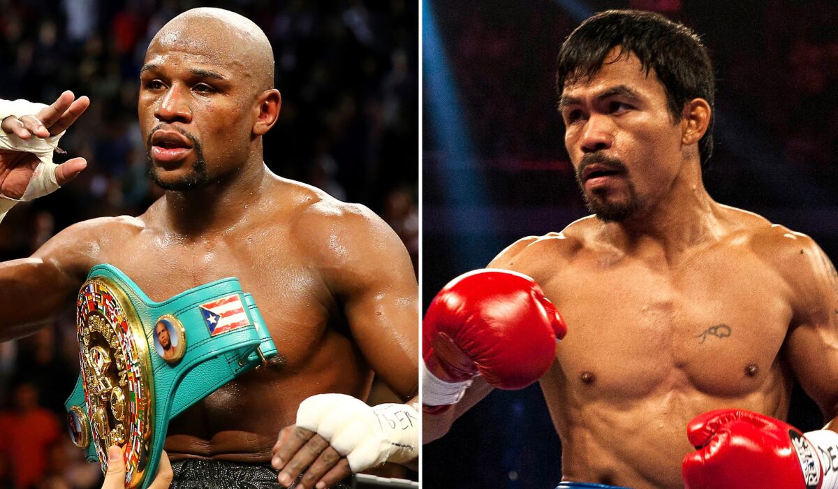 Floyd Mayweather Jr. and Manny Pacquiao finally agreed to fight on May 2 after tedious negotiations brokered by several people.
