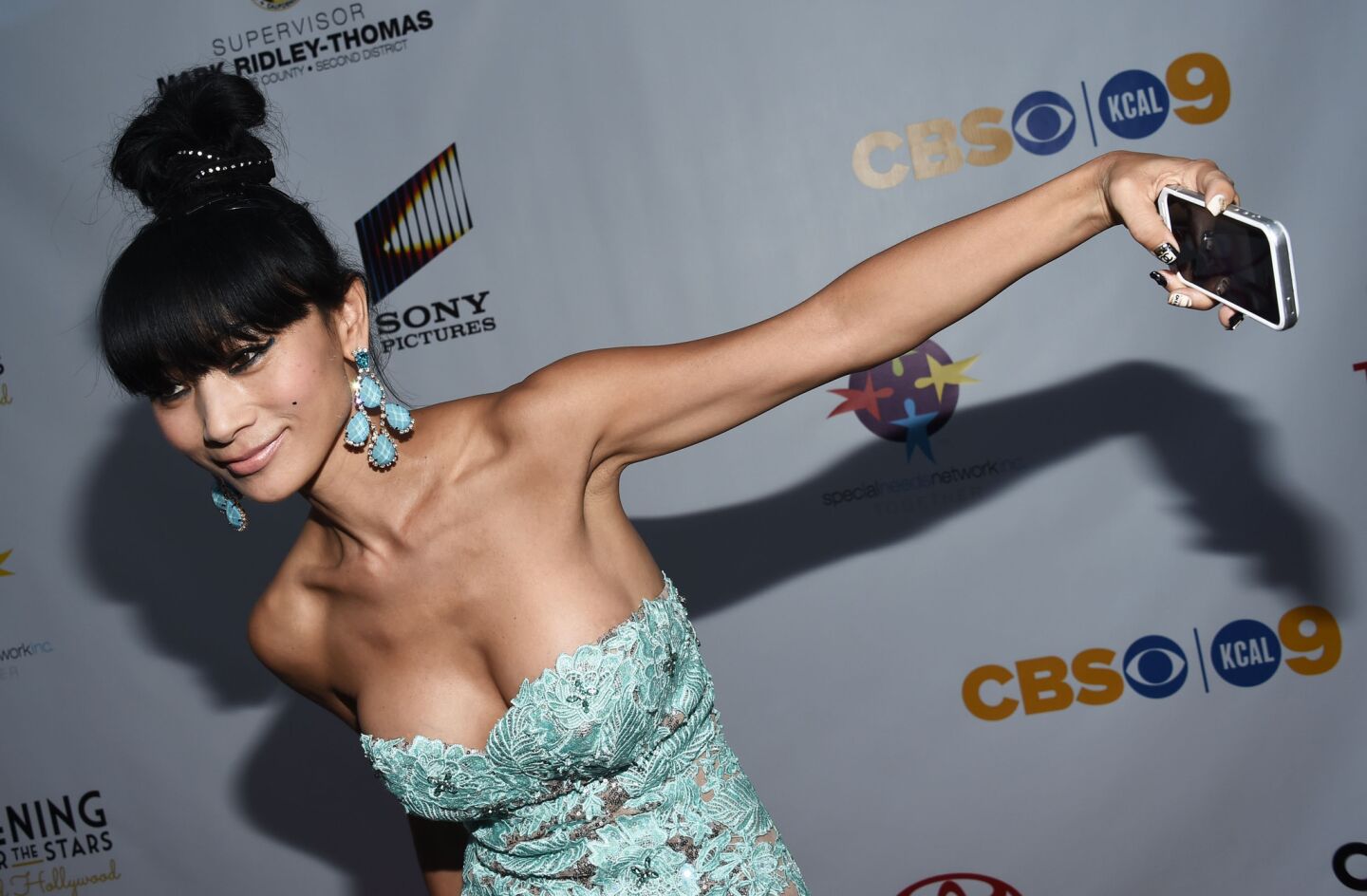 Actress Bai Ling arrives at the Special Needs Network's An Evening Under the Stars event at Sony Studios on Oct. 4, 2014, in Los Angeles.