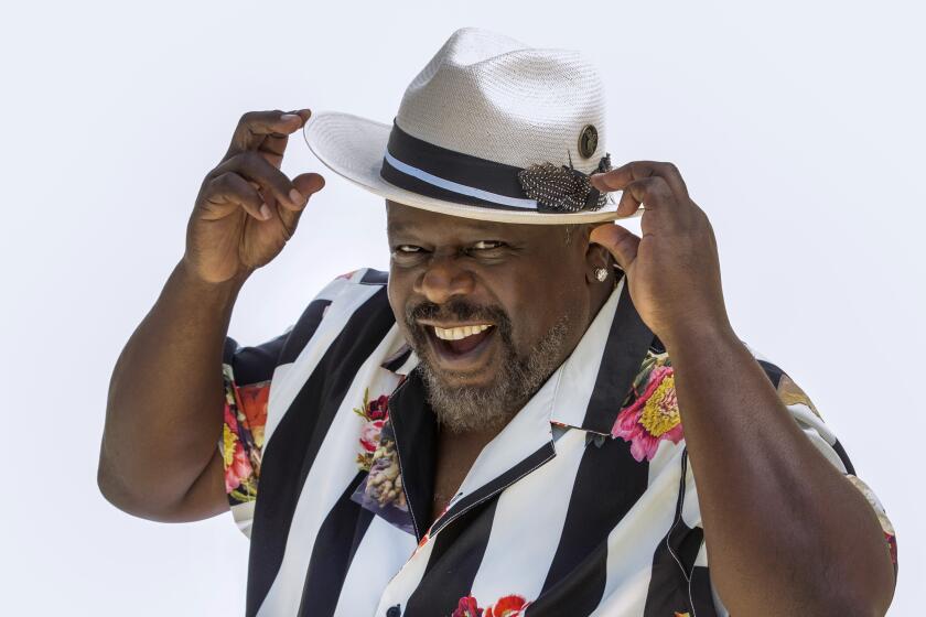 CHATSWORTH, CA - JULY 29: Cedric the Entertainer of the TV series "The Neighborhood," will host the in-person Emmy Awards this year. Photographed on Thursday, July 29, 2021 in Chatsworth, CA. (Myung J. Chun / Los Angeles Times)