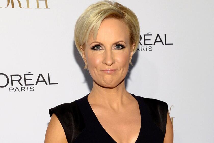 FILE - In this Dec. 2, 2014, file photo, Mika Brzezinski arrives at the Ninth Annual Women of Worth Awards in New York. President Donald Trump has used a series of tweets to go after Mika Brzezinski and Joe Scarborough, who've criticized Trump on their MSNBC show "Morning Joe." (Photo by Evan Agostini/Invision/AP, File)