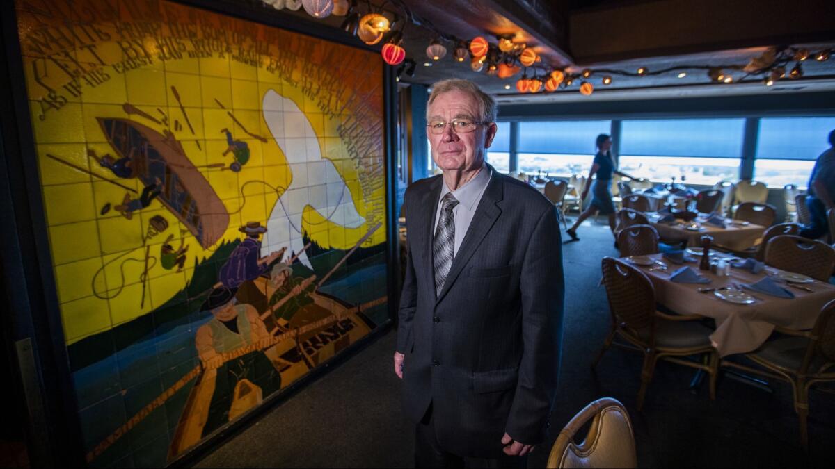 Wayne Judah, owner of the Admiral Risty, is closing the Rancho Palos Verdes eatery -- with its dim lights, seafaring decor and sweeping views of the Pacific Ocean -- in August after 53 years.