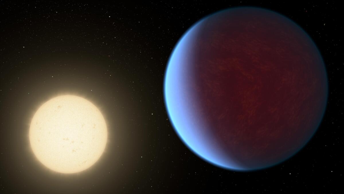En esta ilustración, proporcionada por la NASA en 2017, se muestra el planeta 55 